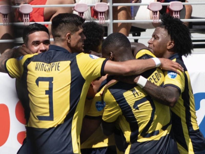 Jeremy Sarmiento and Ecuador during its first game against Venezuela in the Copa America
