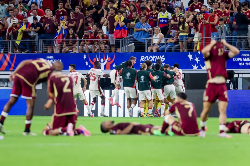 CONMEBOL Copa America 2024 - Quarter-finals Venezuela vs Canada. Canada vence por penales.