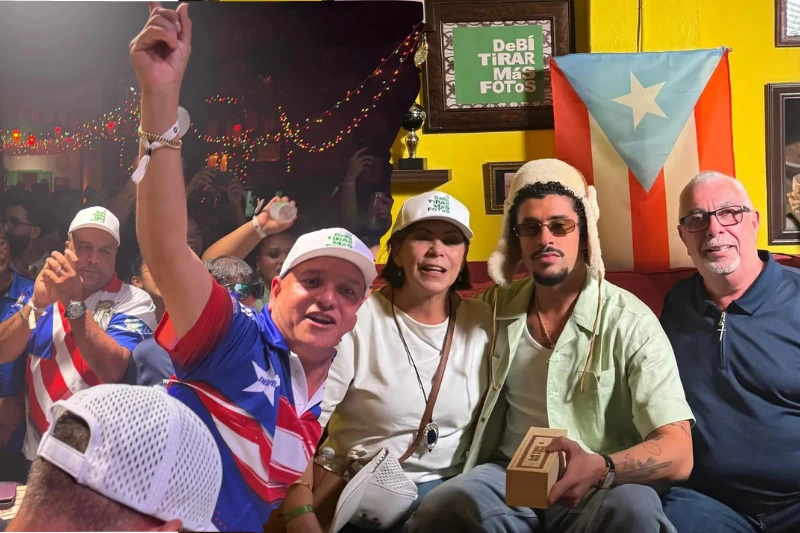 Bad Bunny releases new album with a party and dominoes in Puerto Rico